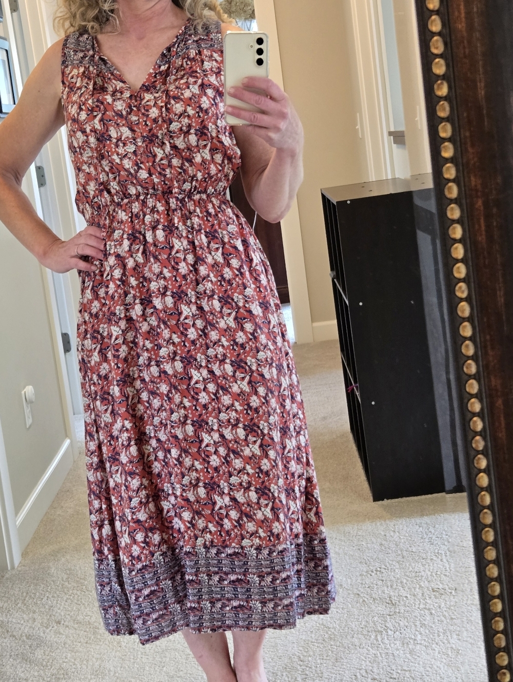 Lucky Brand Midi Dress